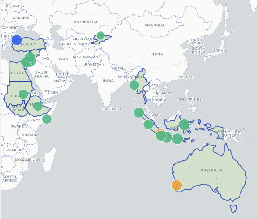 Cakupan Wilayah Penerima Manfaat